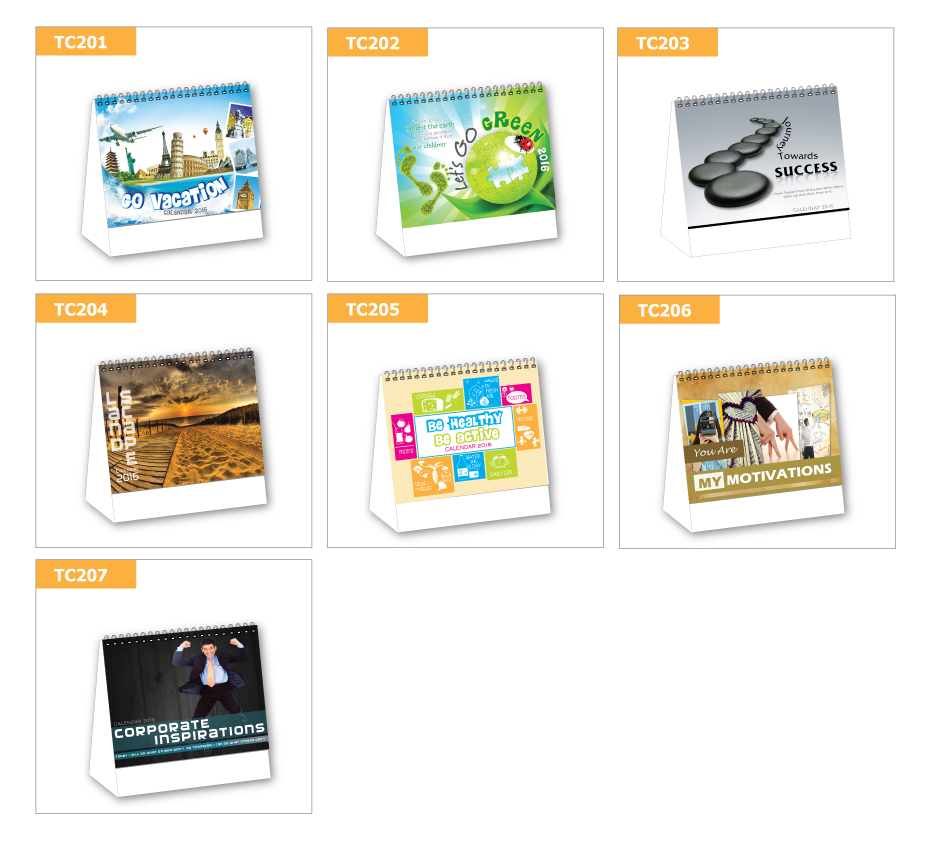 Table calendar - The leading Printing Services in Asia